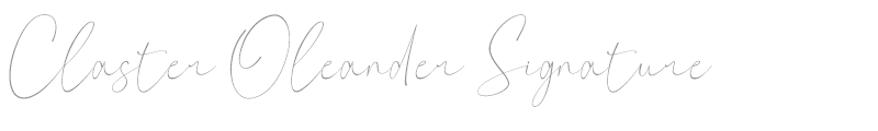 Claster Oleander Signature